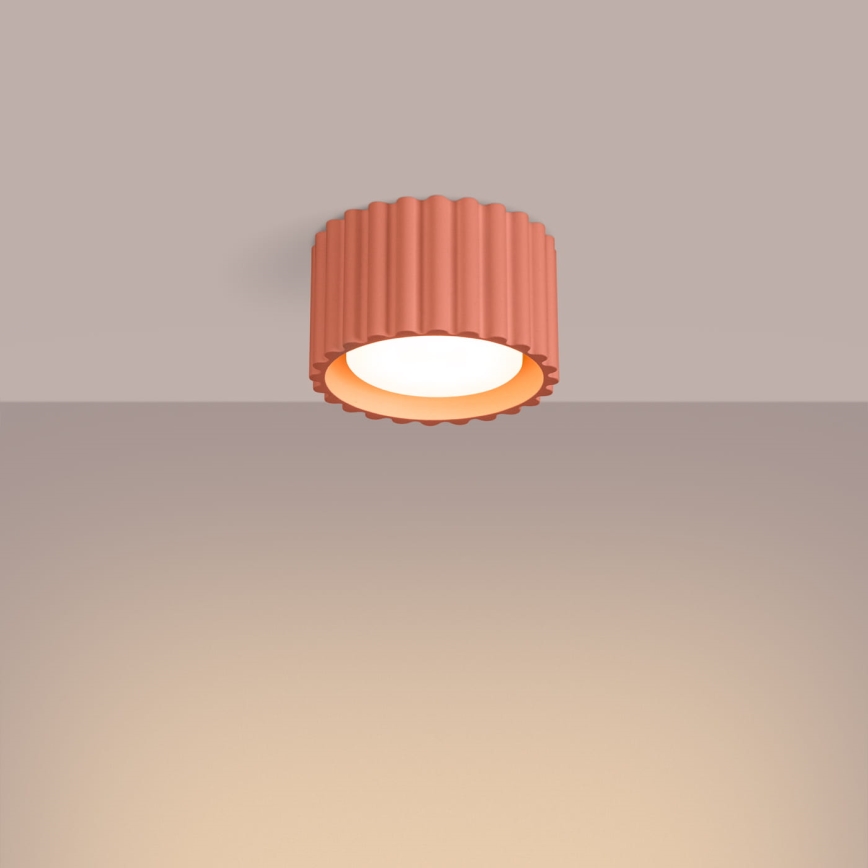 Spotlampe AURA 1xGX53/10W/230V Ø 10 cm rosa