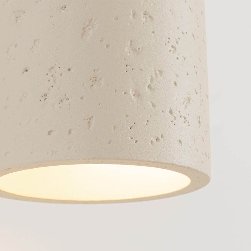 Vægspot ORBIS 1xG9/8W/230V beton/cremefarvet