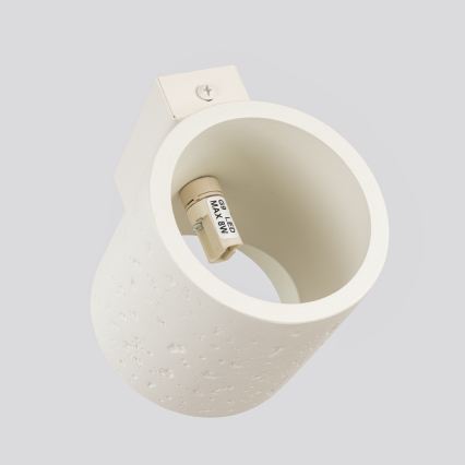 Vægspot ORBIS 1xG9/8W/230V beton/cremefarvet