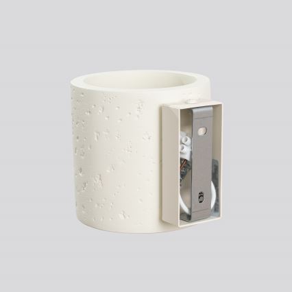 Vægspot ORBIS 1xG9/8W/230V beton/cremefarvet
