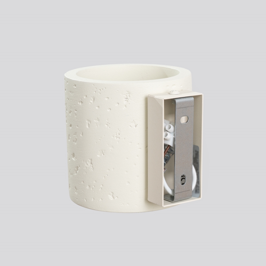 Vægspot ORBIS 1xG9/8W/230V beton/cremefarvet