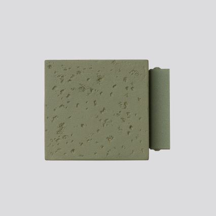 Vægspot QUAD 1xG9/8W/230V beton/grøn