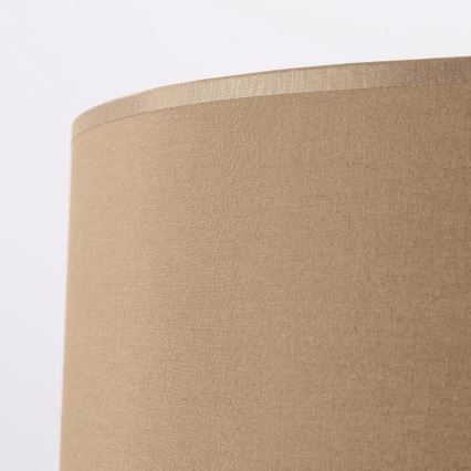 Pendel på ledning NEVIA 1xE27/15W/230V Ø 40 cm taupe