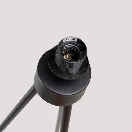 Gulvlampe NEVIA 1xE27/15W/230V beige/marmorfinish