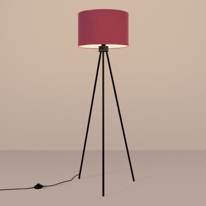 Gulvlampe NEVIA 1xE27/15W/230V rød