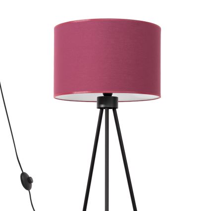 Gulvlampe NEVIA 1xE27/15W/230V rød