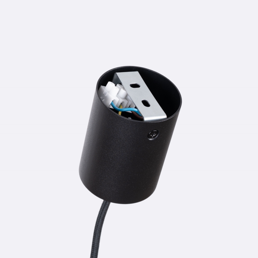 Pendel på ledning MULA 1xE27/15W/230V Ø 27 cm cremefarvet
