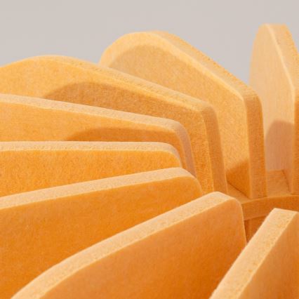 Gulvlampe MULA 1xE27/15W/230V gul