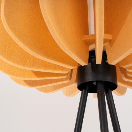 Gulvlampe MULA 1xE27/15W/230V gul