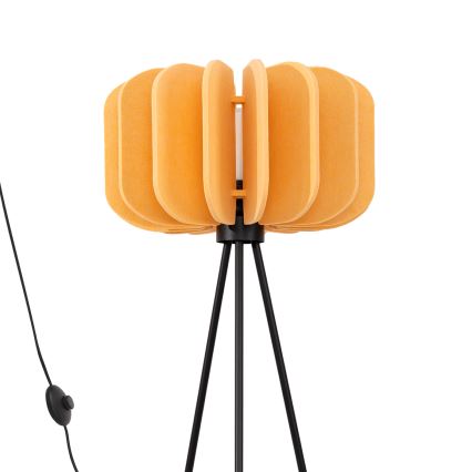 Gulvlampe MULA 1xE27/15W/230V gul