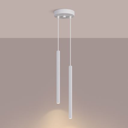 Loftpendel på kabel ARCHE 2xG9/8W/230V hvid