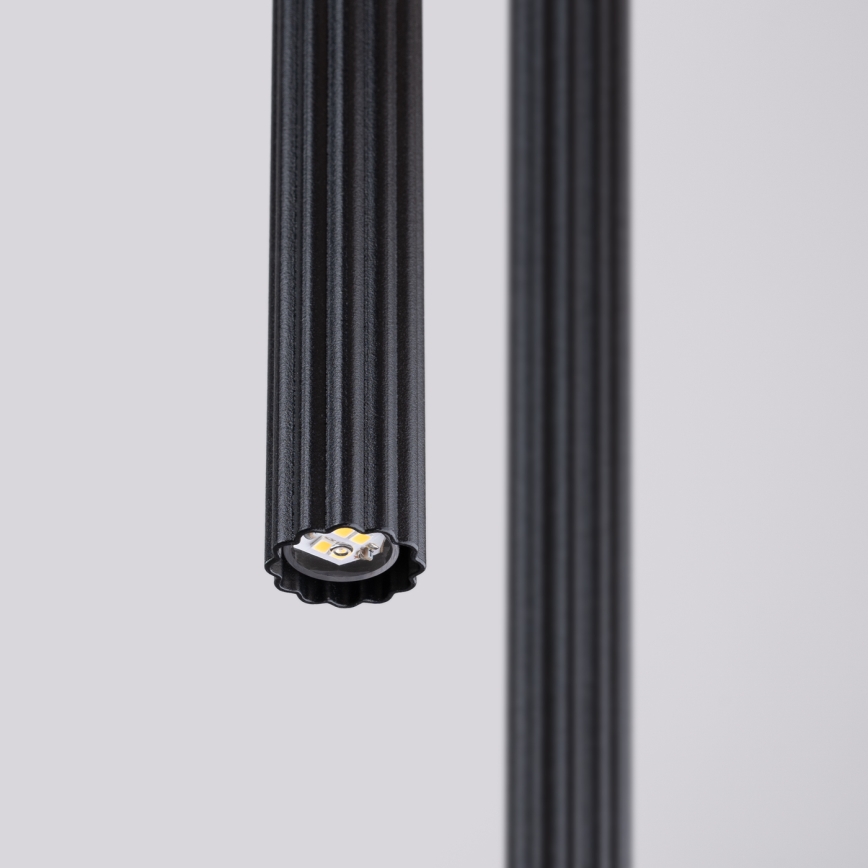 Pendellampe ARCHE 2xG9/8W/230V sort