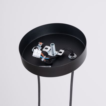 Pendellampe ARCHE 2xG9/8W/230V sort