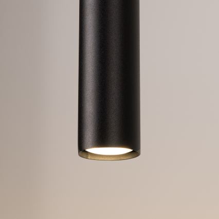 Pendellampe på wire LAGOS 2xGU10/10W/230V sort