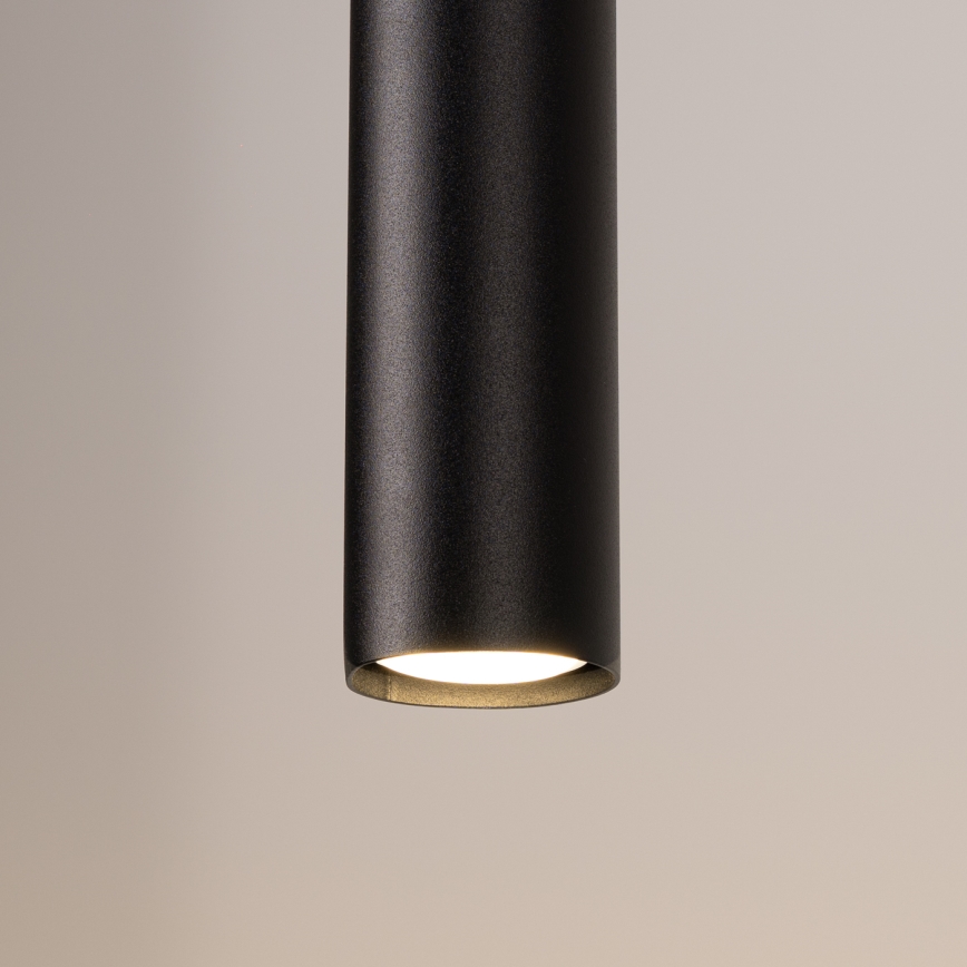 Pendellampe på wire LAGOS 2xGU10/10W/230V sort