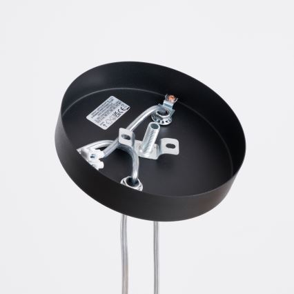 Pendellampe på wire LAGOS 2xGU10/10W/230V sort