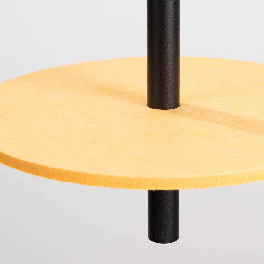 Pendel på ledning FELTRO 1xG9/8W/230V sort/gul