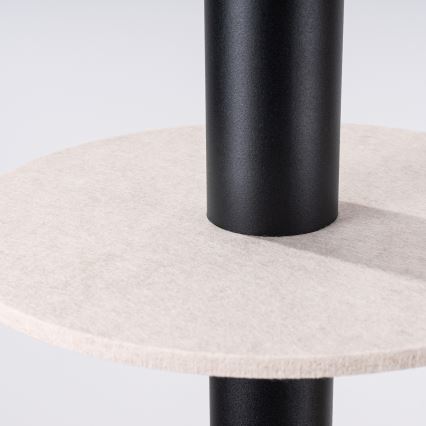 Pendellampe PELTA på wire 1xGU10/10W/230V sort/creme