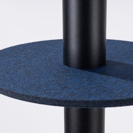 Pendellampe på kabel PELTA 1xGU10/10W/230V sort/blå