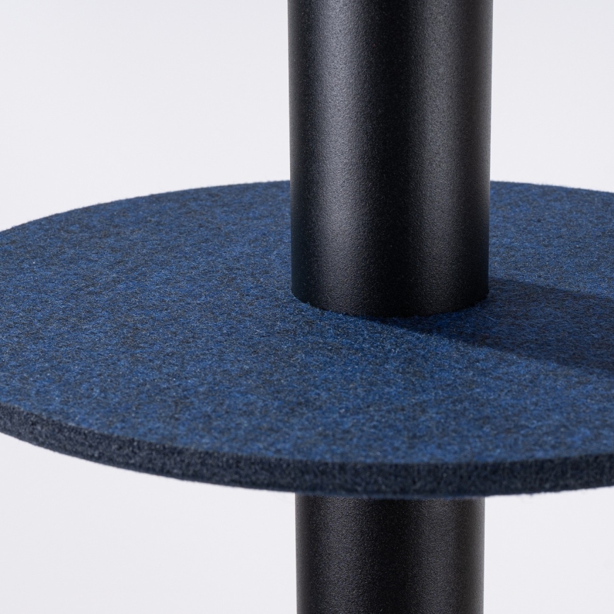 Pendellampe på kabel PELTA 1xGU10/10W/230V sort/blå