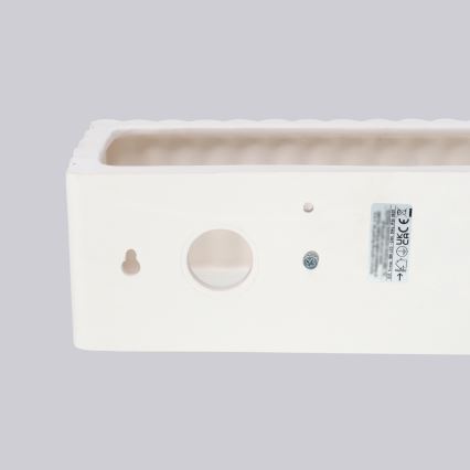 Væglampe RIGATA 1xE27/15W/230V keramisk/hvid