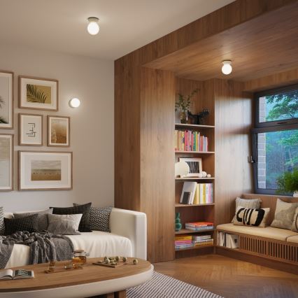 Badeværelses væglampe ZORI 1xG9/8W/230V IP44 beige