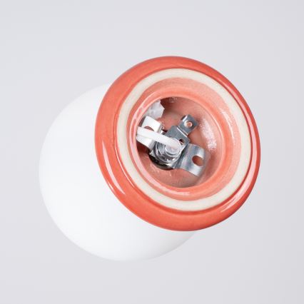 Badeværelses væglampe ZORI 1xG9/8W/230V IP44 rosa