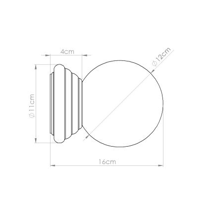 Badeværelses væglampe ZORI 1xG9/8W/230V IP44 rosa
