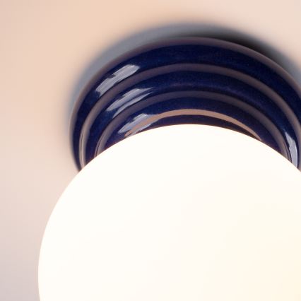 Væglampe til badeværelset ZORI 1xG9/8W/230V IP44 blå