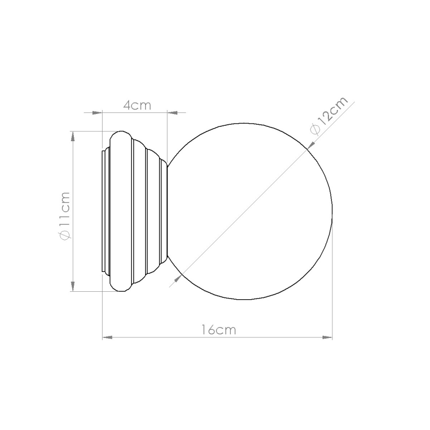 Væglampe til badeværelset ZORI 1xG9/8W/230V IP44 blå