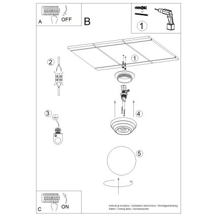 Badeværelsesloftlampe ZORI 1xG9/8W/230V Ø 12 cm IP44 beige