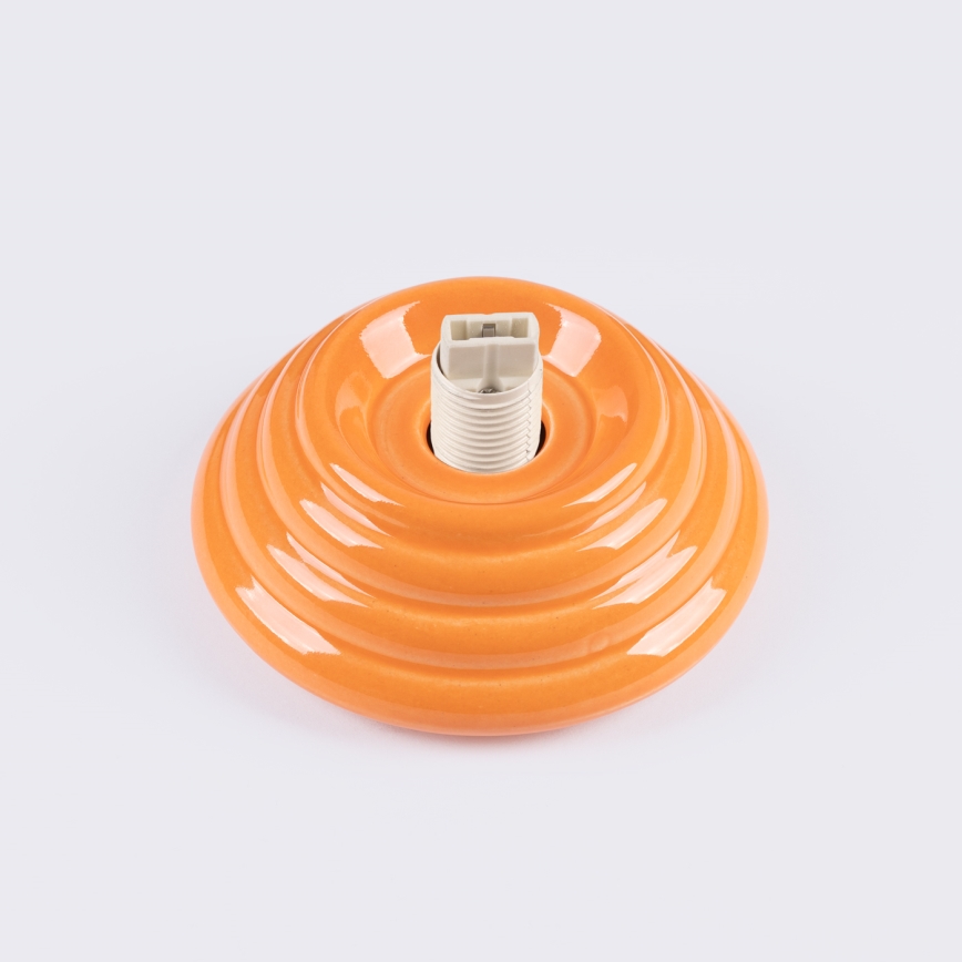 Badeværelsesloftlampe ZORI 1xG9/8W/230V Ø 12 cm IP44 orange