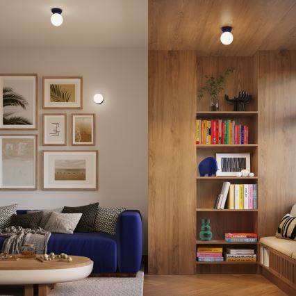 Badeværelsesloftlampe ZORI 1xG9/8W/230V Ø12 cm IP44 blå