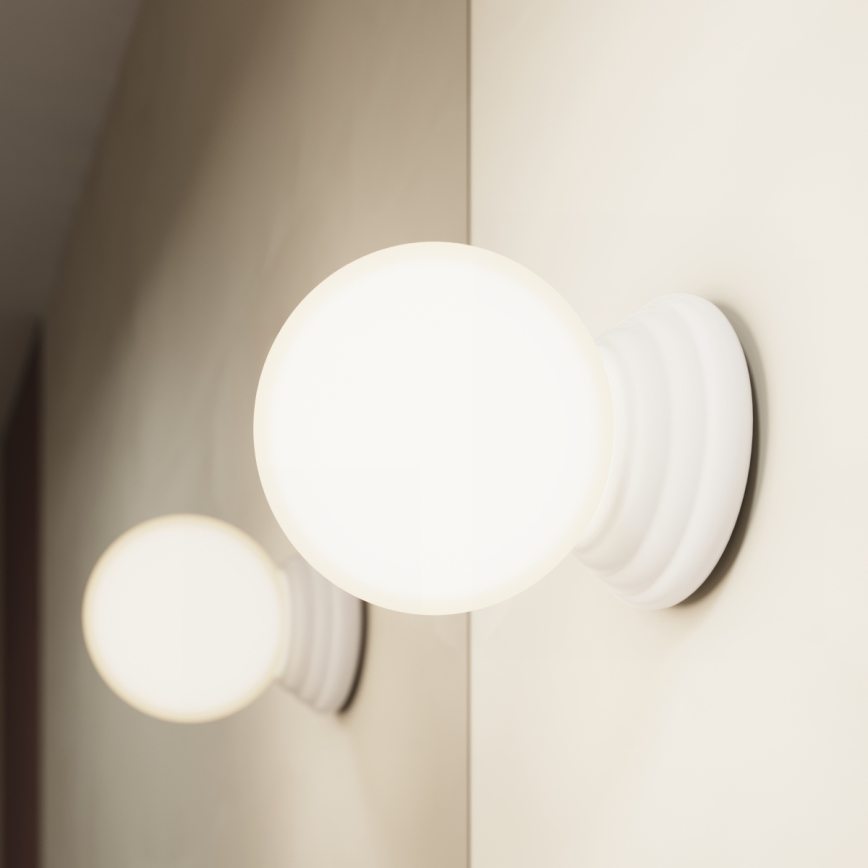 Badeværelses væglampe ZORI 1xG9/8W/230V IP44 hvid
