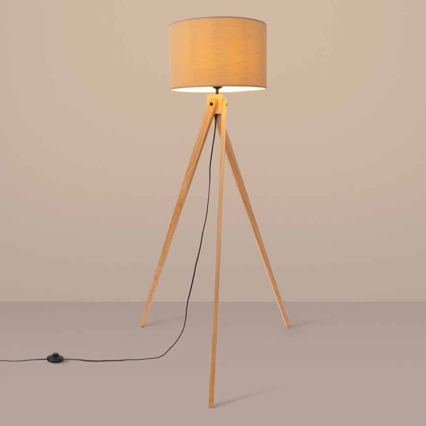 Gulvlampe NATT 1xE27/15W/230V taupe