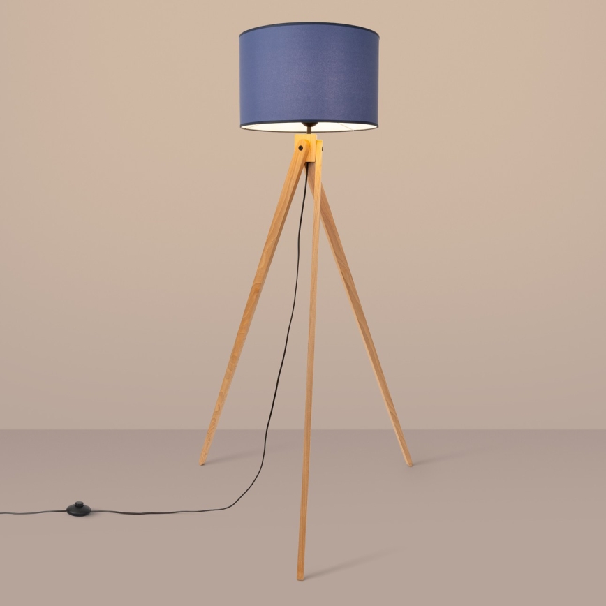 Gulvlampe NATT 1xE27/15W/230V, blå