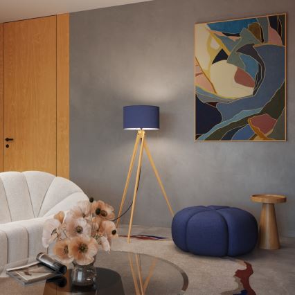 Gulvlampe NATT 1xE27/15W/230V, blå