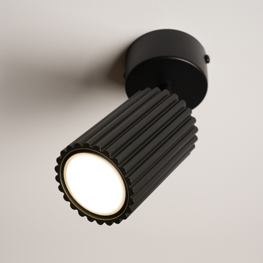 Spotlampe KARBON 1xGU10/10W/230V sort