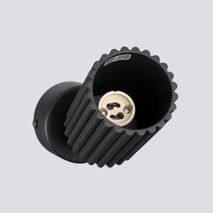 Spotlampe KARBON 1xGU10/10W/230V sort