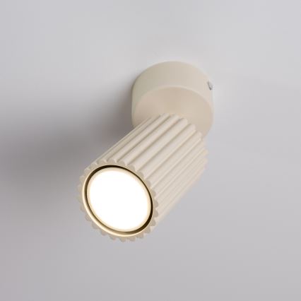 KARBON spotlampe 1xGU10/10W/230V cremefarvet