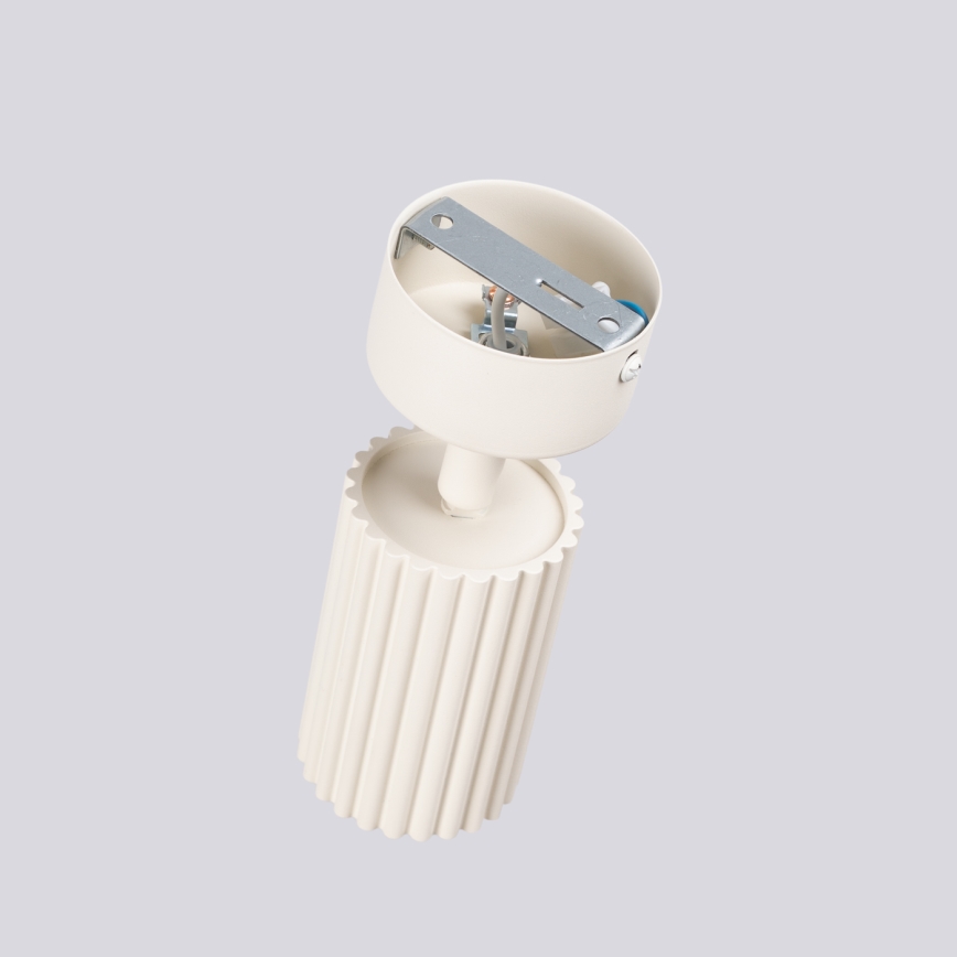KARBON spotlampe 1xGU10/10W/230V cremefarvet