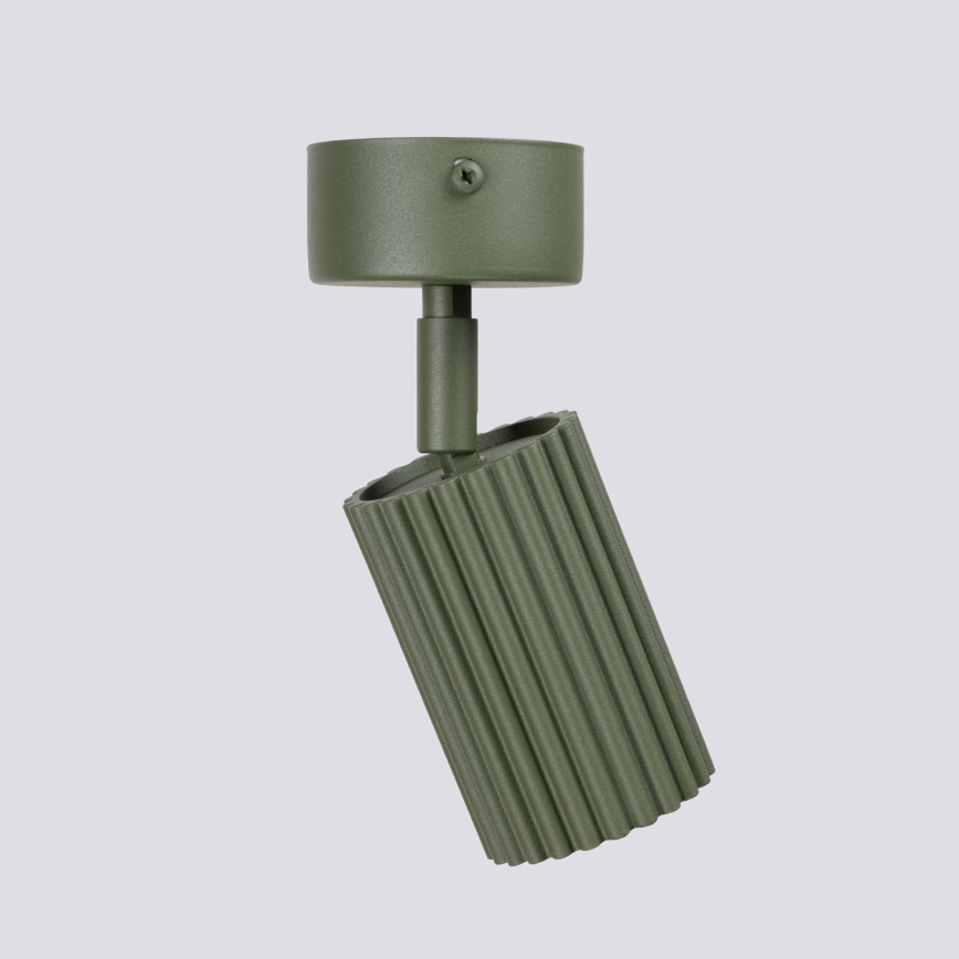 Spotlampe KARBON 1xGU10/10W/230V grøn