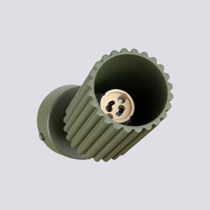 Spotlampe KARBON 1xGU10/10W/230V grøn