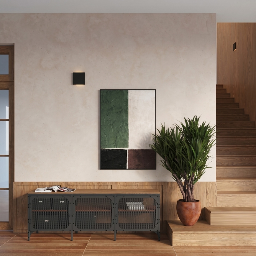 Væglampe VANTA 2xG9/8W/230V sort