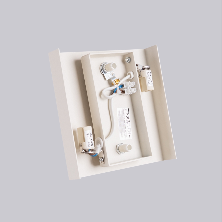 Væglampe VANTA 2xG9/8W/230V cremefarvet