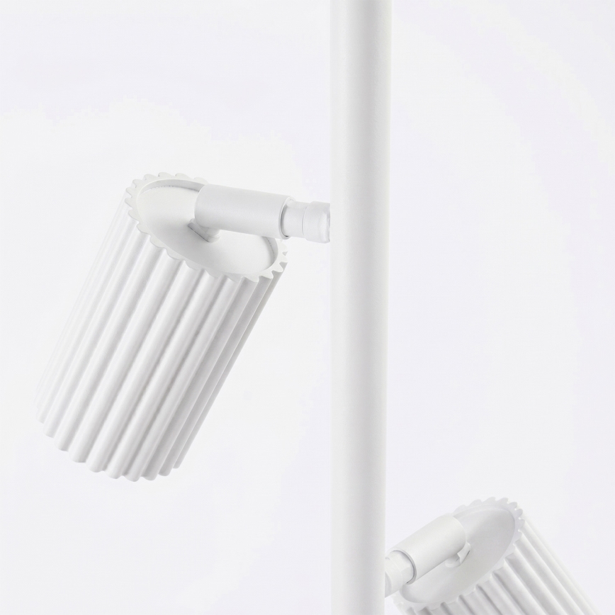 Gulvlampe KARBON 3xGU10/10W/230V hvid