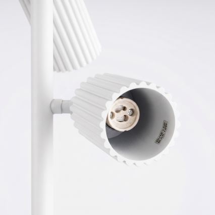 Gulvlampe KARBON 3xGU10/10W/230V hvid