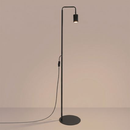 Gulvlampe KARBON 1xGU10/10W/230V sort