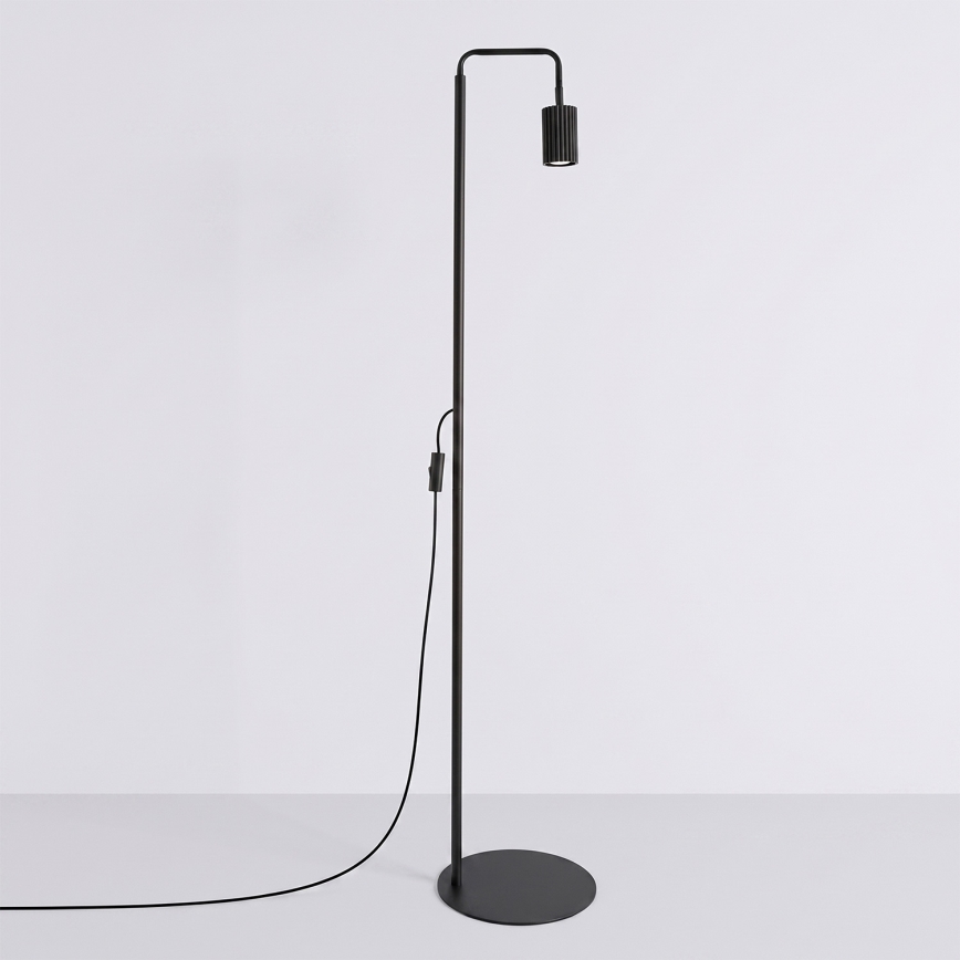 Gulvlampe KARBON 1xGU10/10W/230V sort