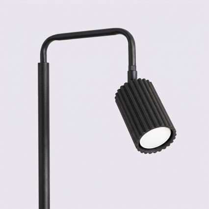 Gulvlampe KARBON 1xGU10/10W/230V sort